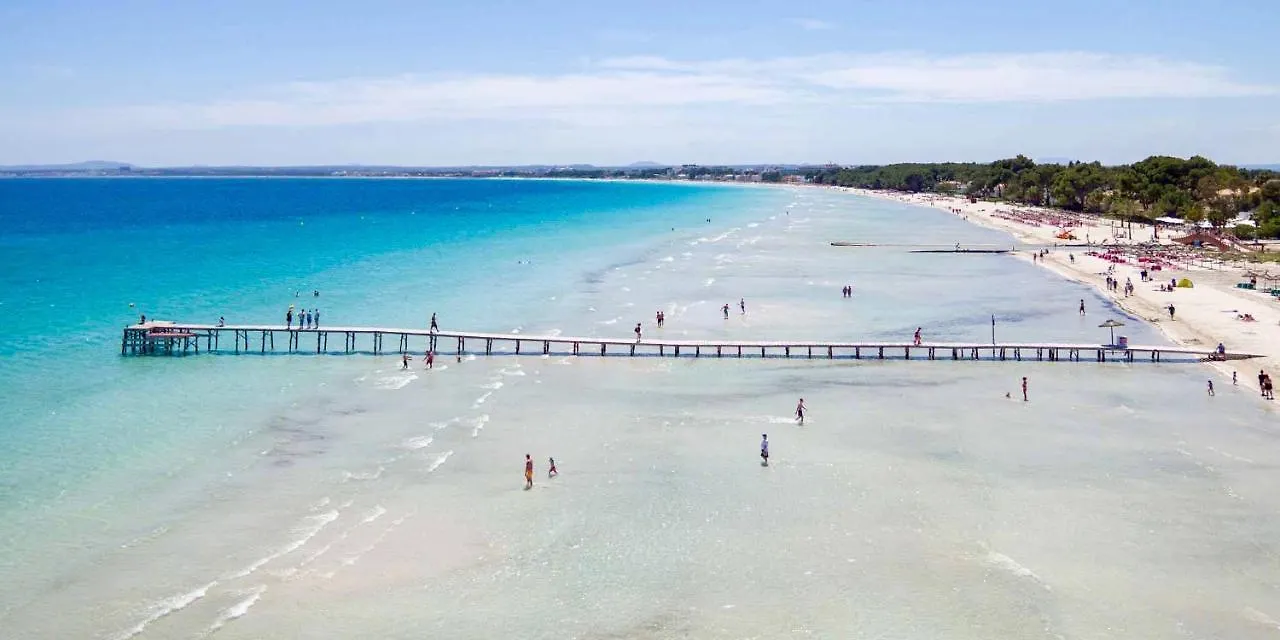 Сasa de vacaciones Alcudia Beach B2 Gfb First Line Private Pool Villa
