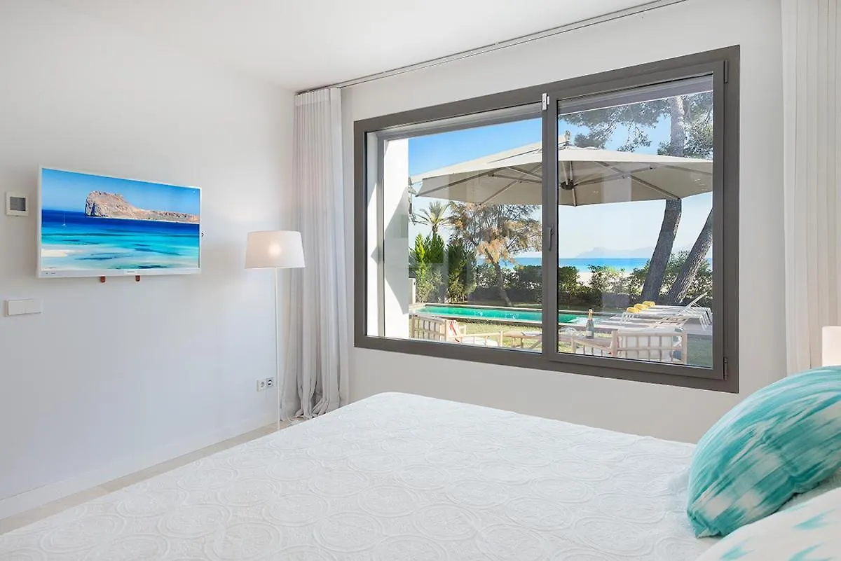Alcudia Beach B2 Gfb First Line Private Pool Villa Сasa de vacaciones