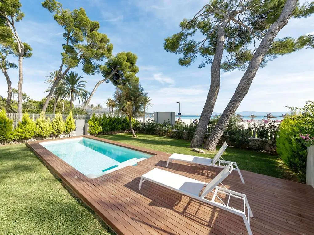 Villa Alcudia Beach B2 GFB First Line Private Pool Ferienhaus Alcúdia