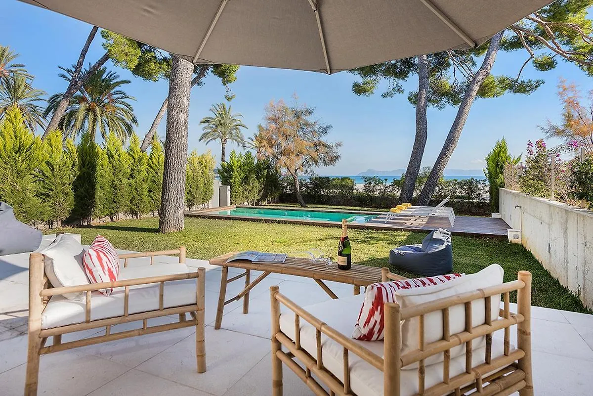 Villa Alcudia Beach B2 GFB First Line Private Pool Ferienhaus Alcúdia